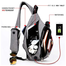 Load image into Gallery viewer, Crossbody Backpack